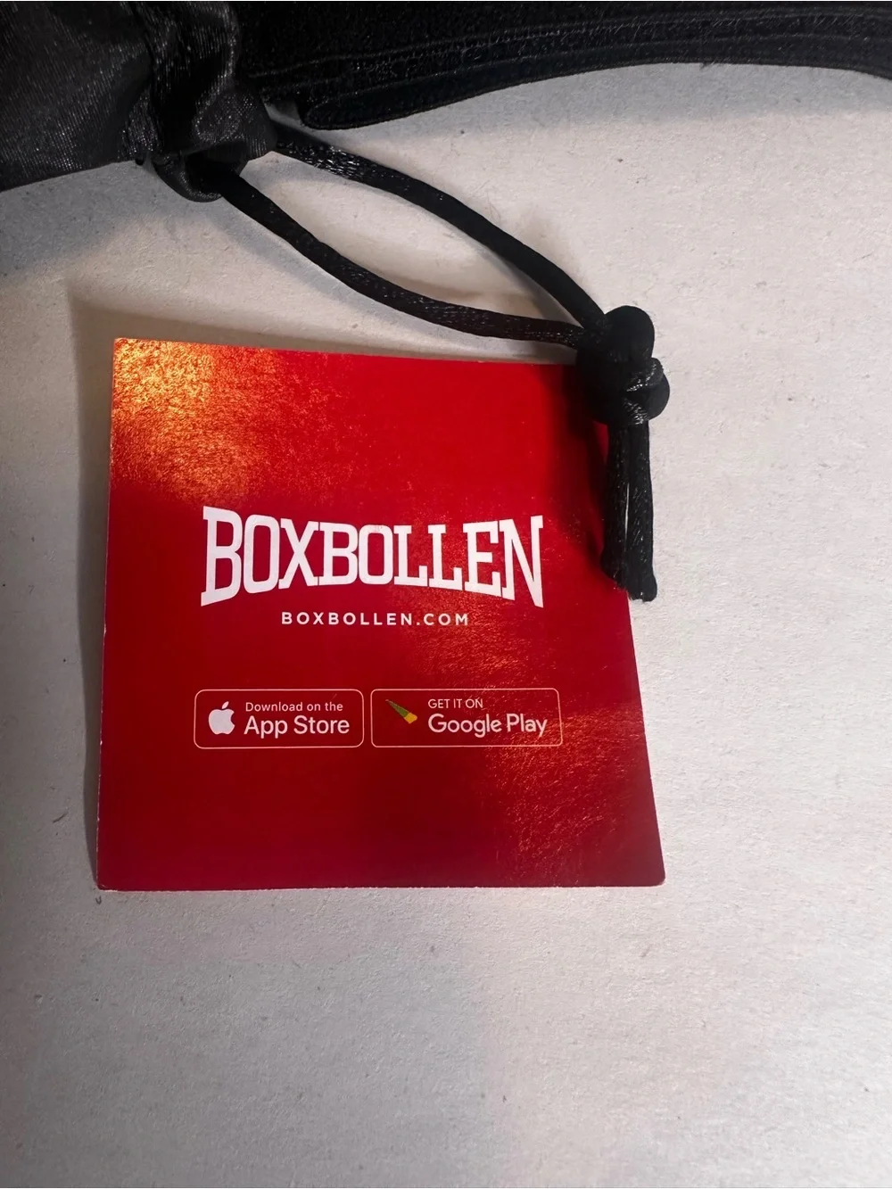 Boxbollen Reflex Boxing Ball Headband Training Set Red Black